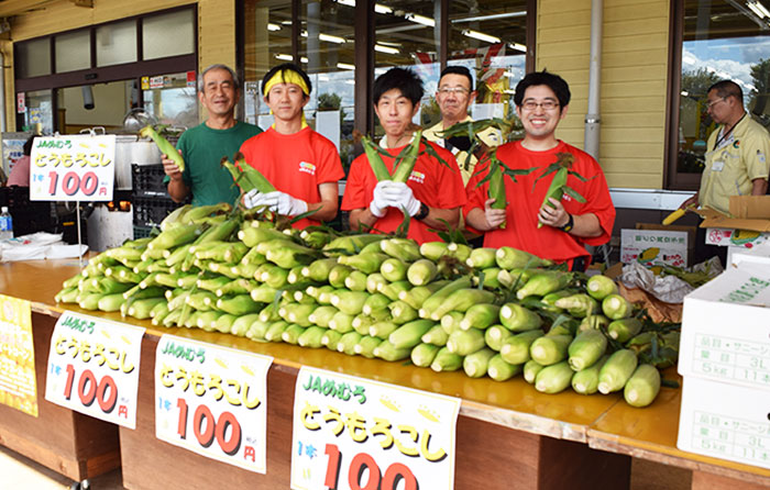 JAめむろとうもろこし祭り